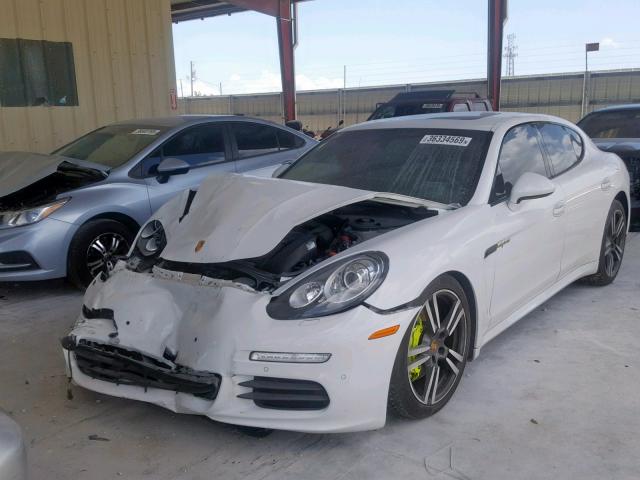 WP0AD2A75GL041264 - 2016 PORSCHE PANAMERA S WHITE photo 2