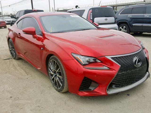 JTHHP5BC6F5001005 - 2015 LEXUS RC-F RED photo 1