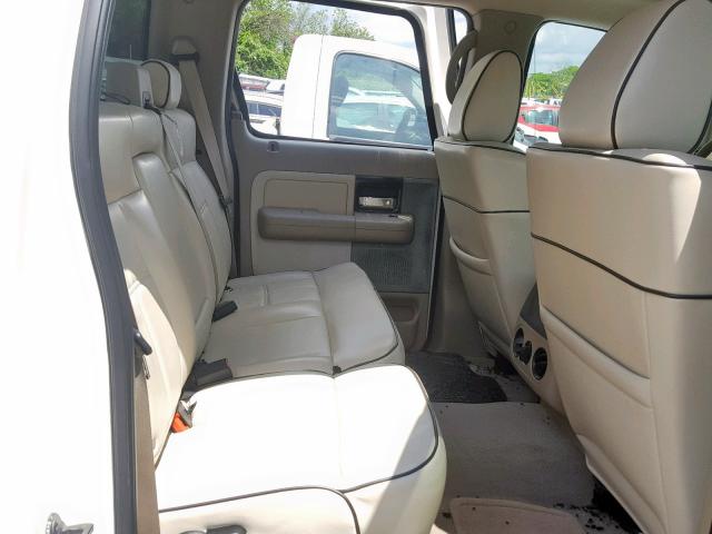 5LTPW18587FJ09376 - 2007 LINCOLN MARK LT WHITE photo 6