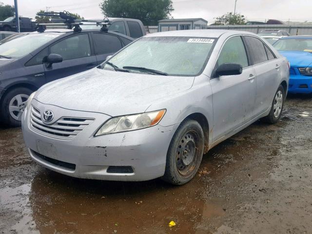 4T1BE46K87U659940 - 2007 TOYOTA CAMRY NEW SILVER photo 2