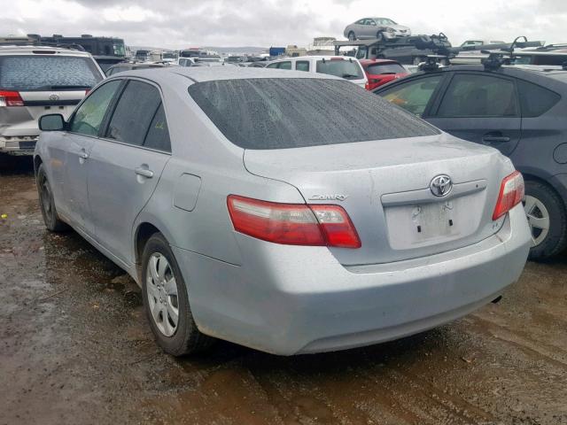 4T1BE46K87U659940 - 2007 TOYOTA CAMRY NEW SILVER photo 3