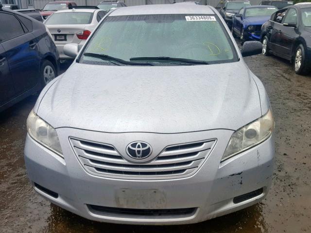 4T1BE46K87U659940 - 2007 TOYOTA CAMRY NEW SILVER photo 9