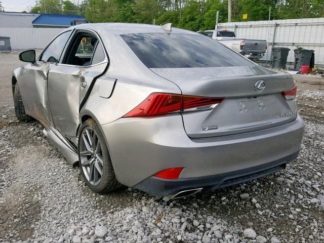 JTHCZ1D29J5015524 - 2018 LEXUS IS 350 SILVER photo 3