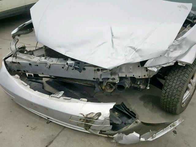 1FAFP34N87W169015 - 2007 FORD FOCUS ZX4 SILVER photo 9