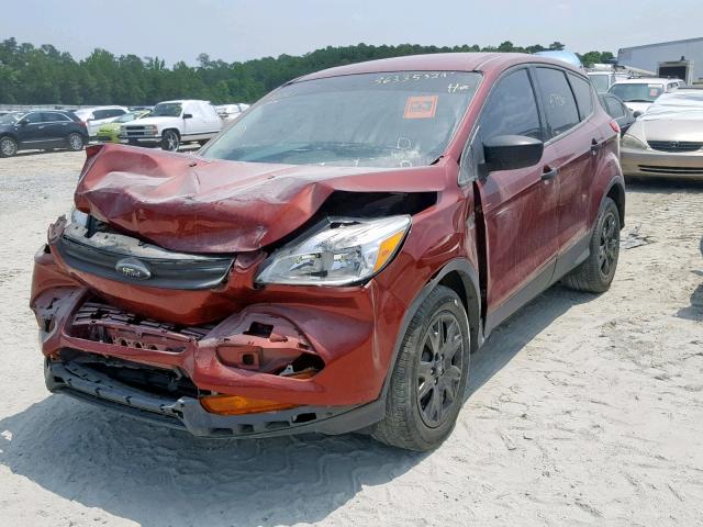 1FMCU0F72GUB66122 - 2016 FORD ESCAPE S RED photo 2