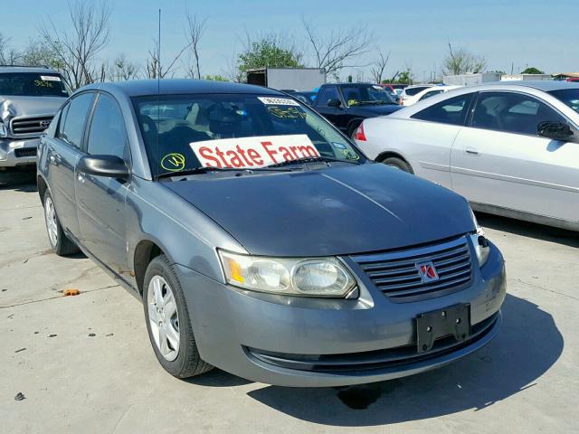 1G8AJ55F26Z131358 - 2006 SATURN ION LEVEL GRAY photo 1