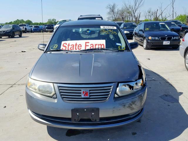 1G8AJ55F26Z131358 - 2006 SATURN ION LEVEL GRAY photo 9