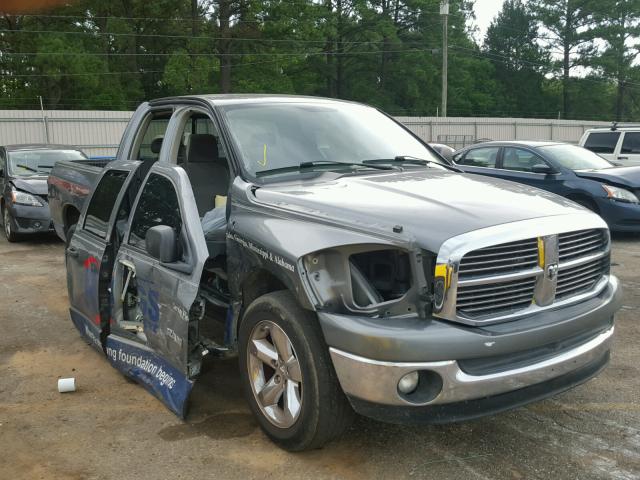 1D7HA18N78J143786 - 2008 DODGE RAM 1500 S GRAY photo 1