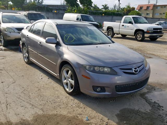 1YVHP84D765M23917 - 2006 MAZDA 6 S GRAY photo 1