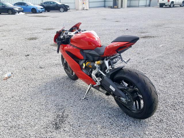 ZDM14B1W0JB006804 - 2018 DUCATI SUPERBIKE RED photo 3