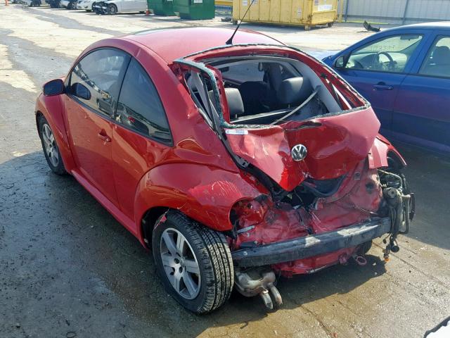 3VWRW31C76M421037 - 2006 VOLKSWAGEN NEW BEETLE 红色 照片 3