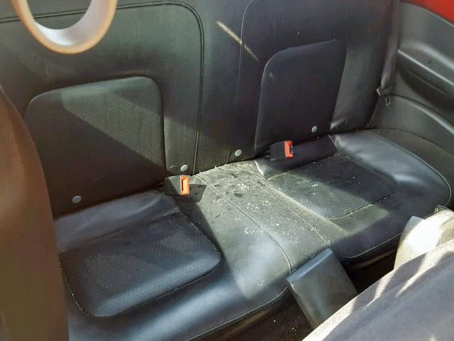 3VWRW31C76M421037 - 2006 VOLKSWAGEN NEW BEETLE 红色 照片 6