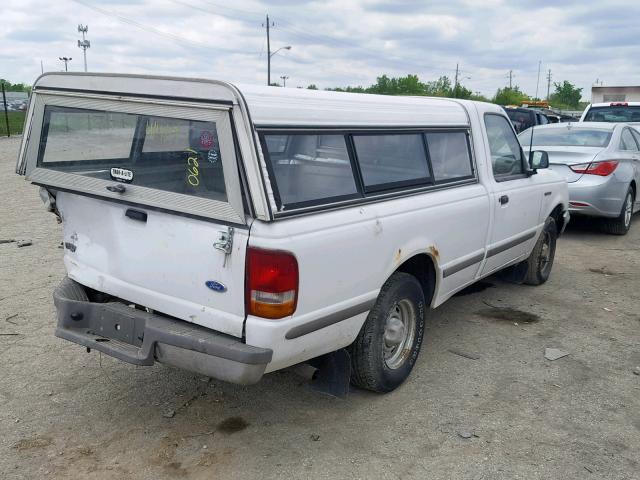 1FTCR10U1SUC00621 - 1995 FORD RANGER WHITE photo 4