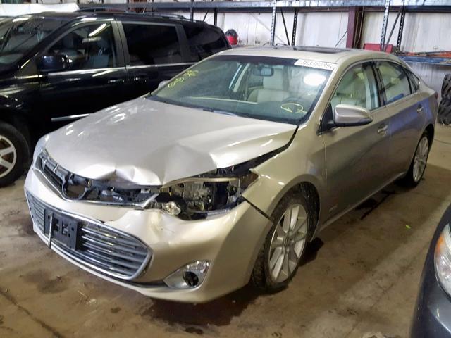 4T1BD1EB5FU042027 - 2015 TOYOTA AVALON HYB TAN photo 2