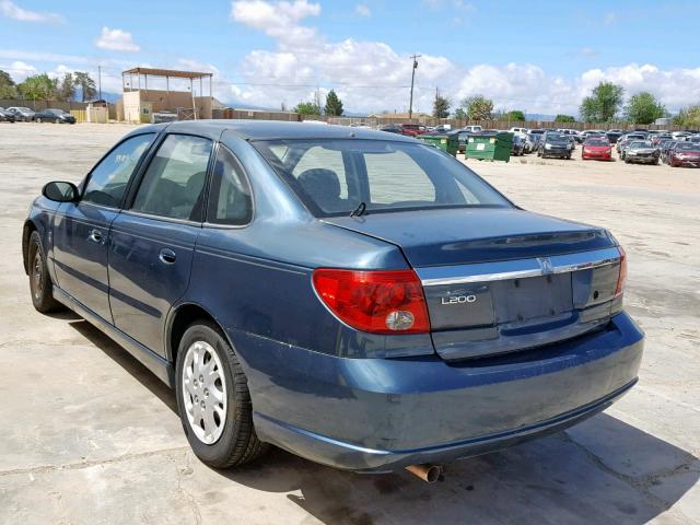 1G8JU54FX3Y575128 - 2003 SATURN L200 GREEN photo 3