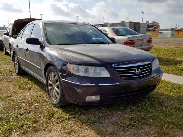 KMHFC46F06A097266 - 2006 HYUNDAI AZERA SE PURPLE photo 1