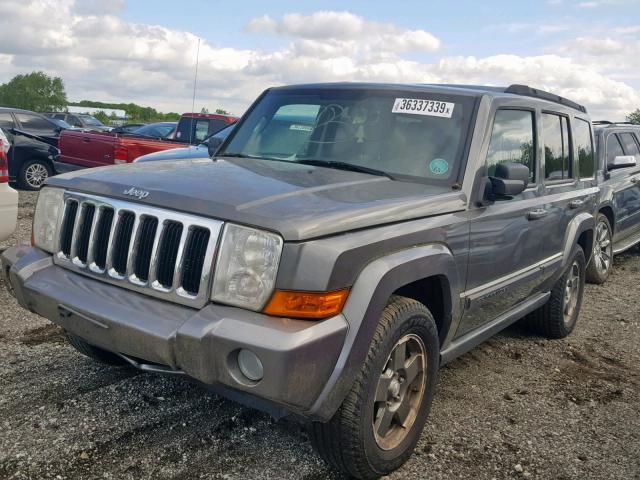 1J8HG48K97C567367 - 2007 JEEP COMMANDER GRAY photo 2