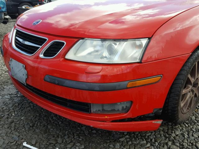 YS3FD49Y031060043 - 2003 SAAB 9-3 ARC RED photo 9