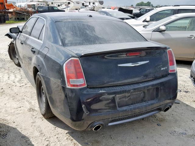 2C3CCAFJ9DH618028 - 2013 CHRYSLER 300 SRT-8 BLACK photo 3