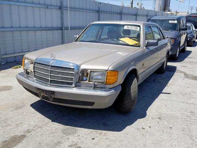 WDBCA35DXGA228100 - 1986 MERCEDES-BENZ 420 SEL BROWN photo 2