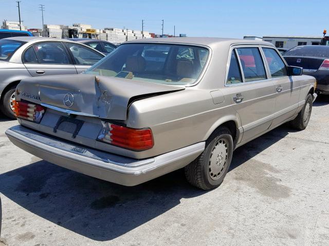 WDBCA35DXGA228100 - 1986 MERCEDES-BENZ 420 SEL BROWN photo 4