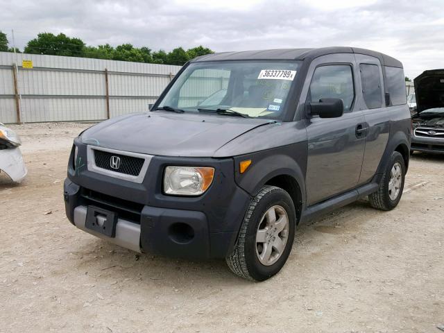 5J6YH18605L000770 - 2005 HONDA ELEMENT EX GRAY photo 2