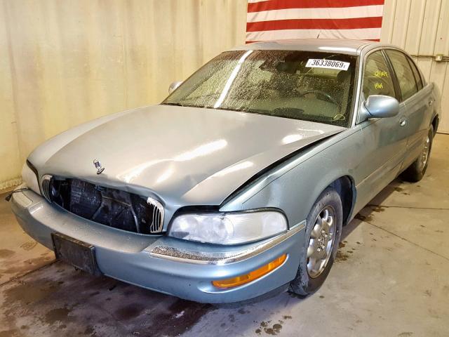 1G4CW54K834142612 - 2003 BUICK PARK AVENU BLUE photo 2