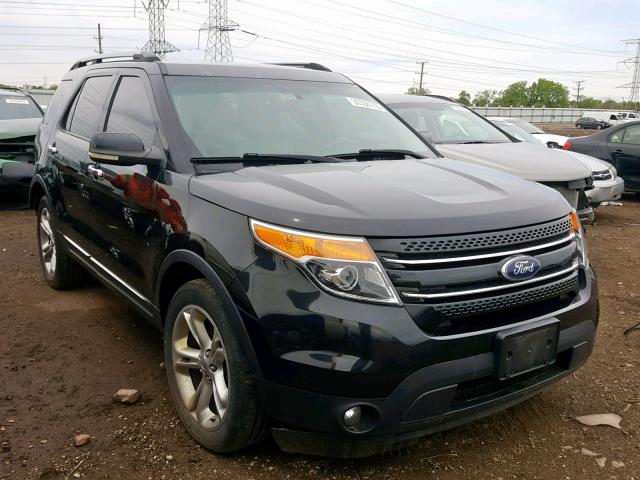 1FMHK8F82BGA10009 - 2011 FORD EXPLORER L BLACK photo 1