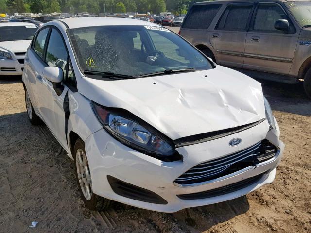 3FADP4EJ1GM112227 - 2016 FORD FIESTA SE WHITE photo 1