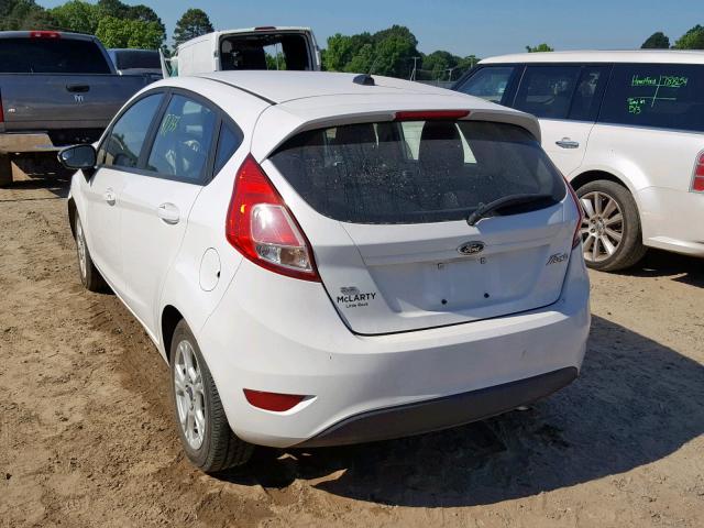 3FADP4EJ1GM112227 - 2016 FORD FIESTA SE WHITE photo 3