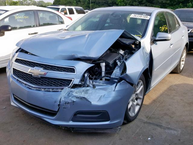 1G11C5SA1DU113347 - 2013 CHEVROLET MALIBU 1LT 蓝色 照片 2