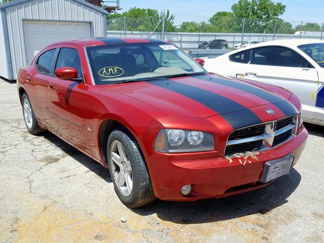 2B3CA3CV3AH264217 - 2010 DODGE CHARGER SX RED photo 1