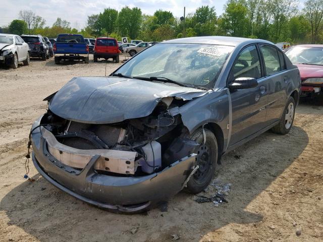 1G8AJ55F87Z208168 - 2007 SATURN ION LEVEL GRAY photo 2