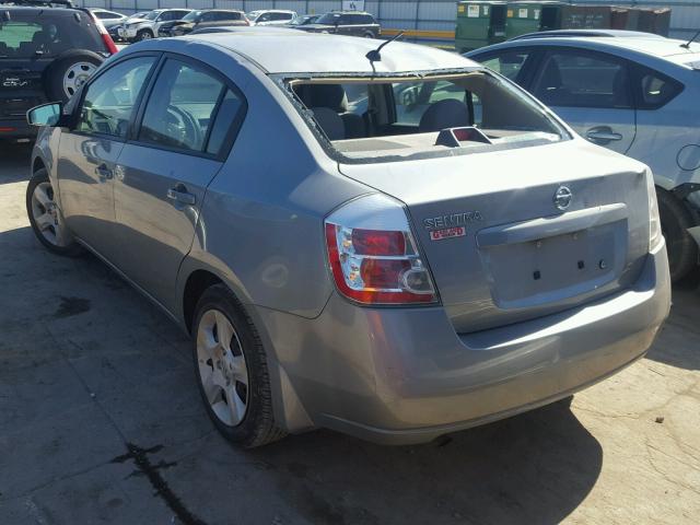 3N1AB61E39L654389 - 2009 NISSAN SENTRA 2.0 GRAY photo 3