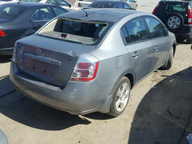 3N1AB61E39L654389 - 2009 NISSAN SENTRA 2.0 GRAY photo 4