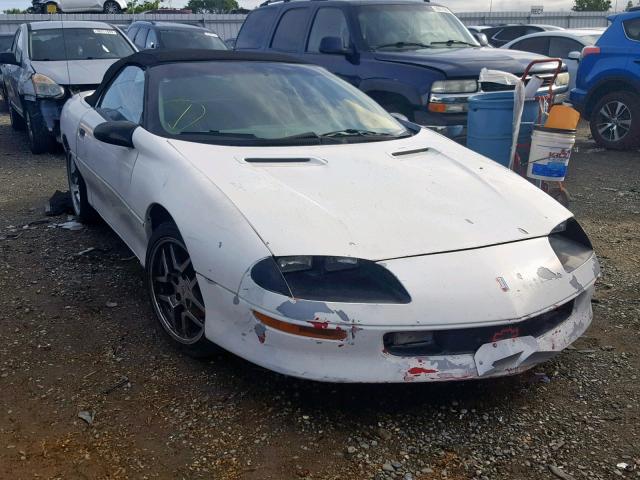 2G1FP32K7V2152717 - 1997 CHEVROLET CAMARO BAS GRAY photo 1