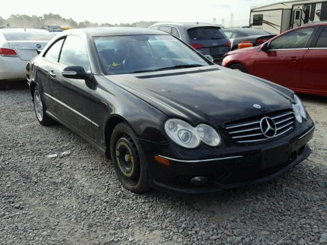 WDBTJ75J54F086654 - 2004 MERCEDES-BENZ CLK 500 BLACK photo 1