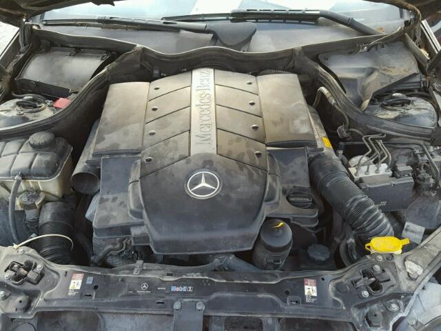 WDBTJ75J54F086654 - 2004 MERCEDES-BENZ CLK 500 BLACK photo 7