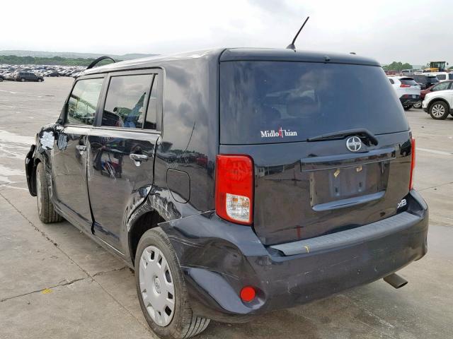 JTLZE4FE0CJ025356 - 2012 TOYOTA SCION XB 黑色 照片 3