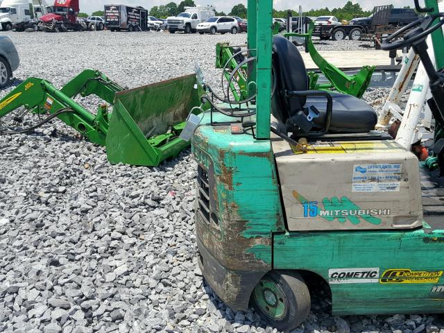 AF000000081B50129 - 1993 MITSUBISHI FORKLIFT GREEN photo 6