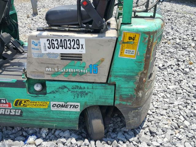 AF000000081B50129 - 1993 MITSUBISHI FORKLIFT GREEN photo 7