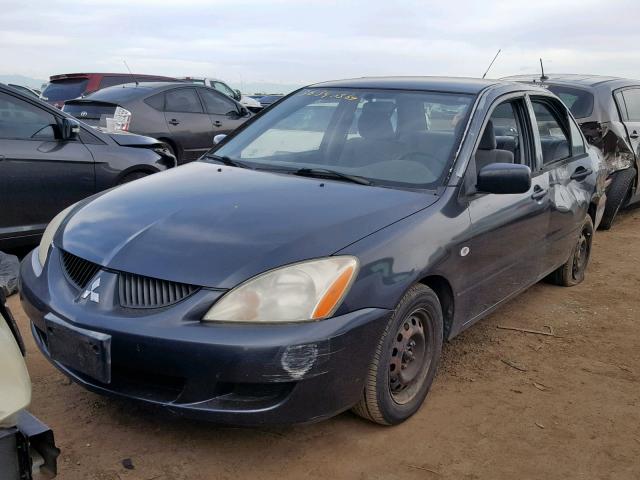 JA3AJ26E84U069399 - 2004 MITSUBISHI LANCER ES GRAY photo 2