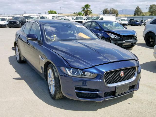 SAJAD4BG4HA975599 - 2017 JAGUAR XE PREMIUM BLUE photo 1