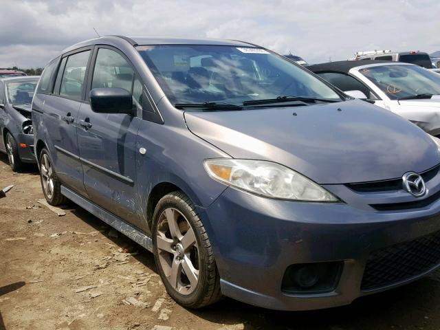 JM1CR29L070160806 - 2007 MAZDA 5 GRAY photo 1