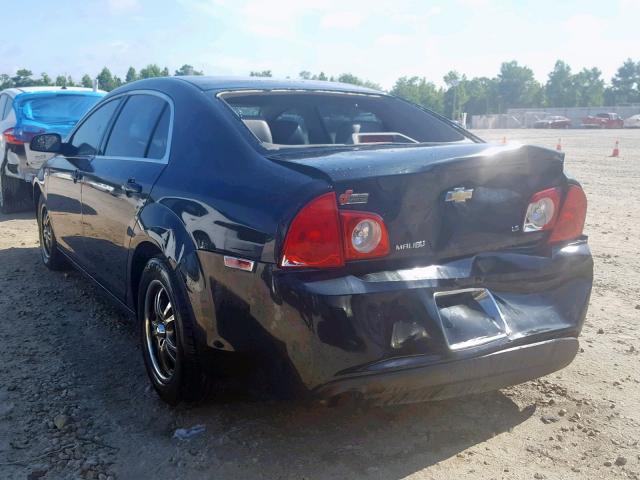 1G1ZG57B28F246024 - 2008 CHEVROLET MALIBU LS BLACK photo 3