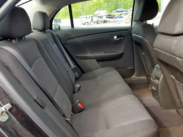 1G1ZC5EB2AF248909 - 2010 CHEVROLET MALIBU 1LT 黑色 照片 6