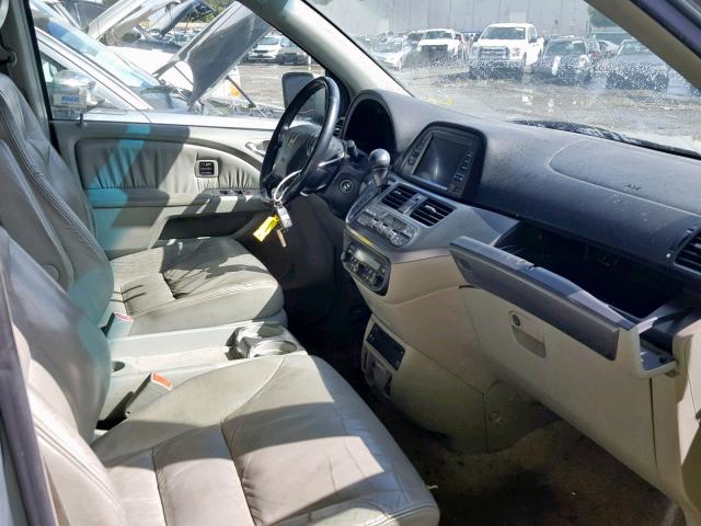 5FNRL38835B119339 - 2005 HONDA ODYSSEY TO SILVER photo 5