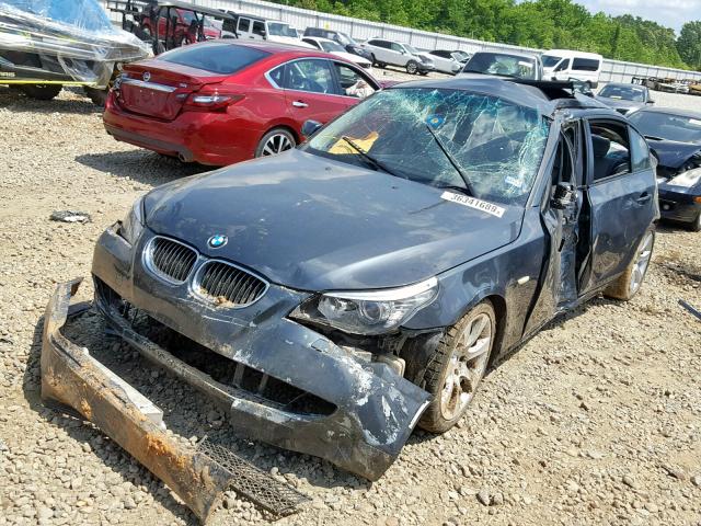 WBANW13538CZ74354 - 2008 BMW 535 I GRAY photo 2