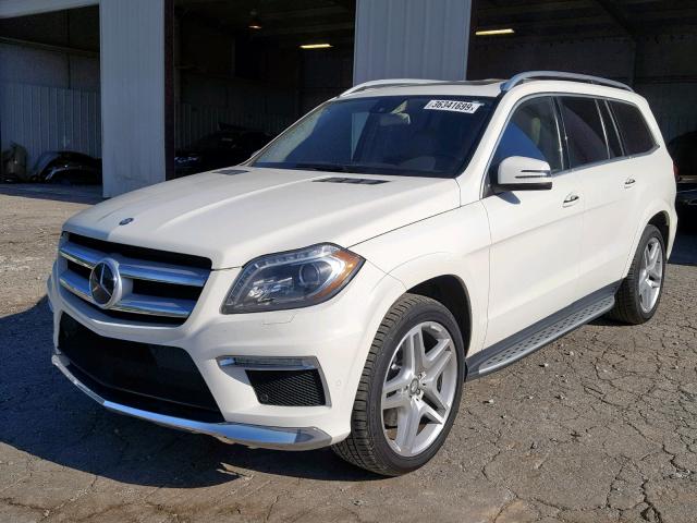 4JGDF7DEXDA122200 - 2013 MERCEDES-BENZ GL 550 4MA WHITE photo 2