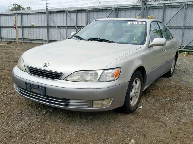 JT8BF22G1V0034273 - 1997 LEXUS ES 300 GOLD photo 2